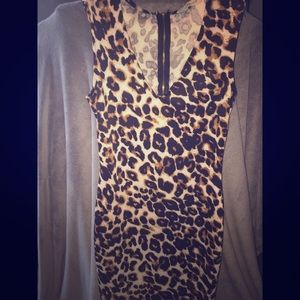 Cheetah Body con Dress